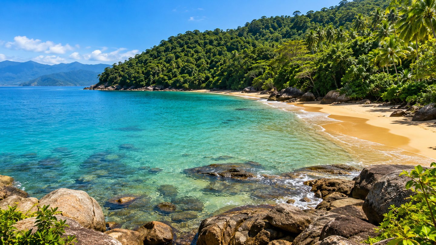 Imagem ilustrativa de Praia da Pedra do Sino (Garapocaia)